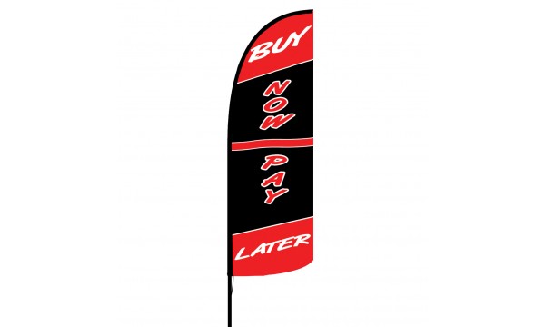 Buy Now Pay Later Custom Advertising Flag